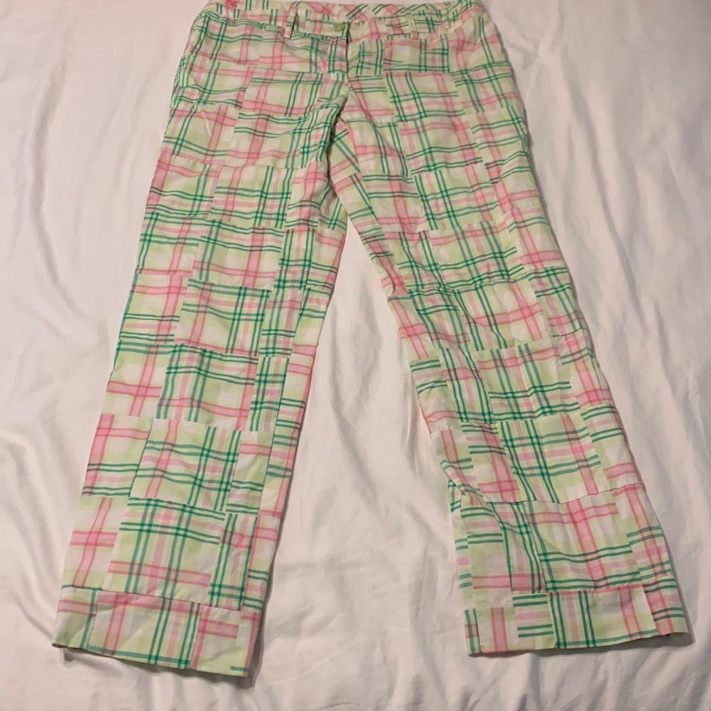 Vintage Lilly Pulitzer Patchwork Pants